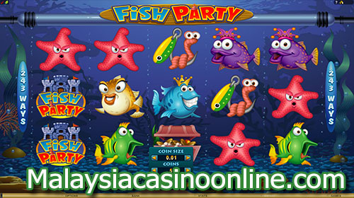 疯狂鱼派对老虎机 (Fish Party Slot)