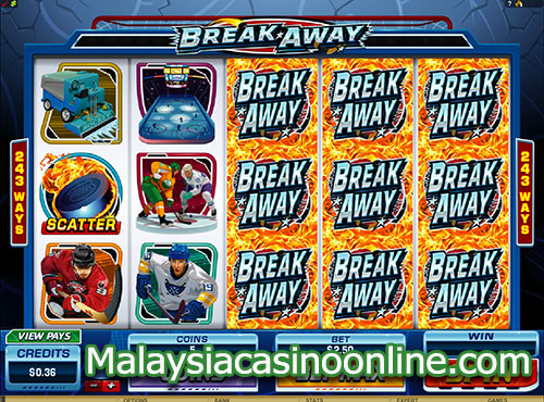 冰锋陷阵老虎机 (Break Away Slot)