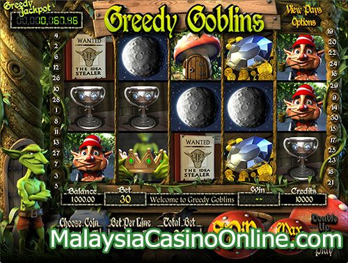 贪婪小妖精老虎机 (Greedy Goblins Slot)