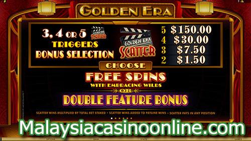 黄金时代老虎机 (Golden Era Slot) Free Spins Bonus